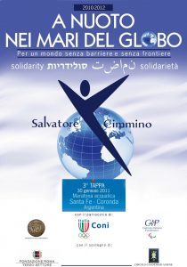 Manifesto terza tappa "A Nuoto nei Mari del Mondo"